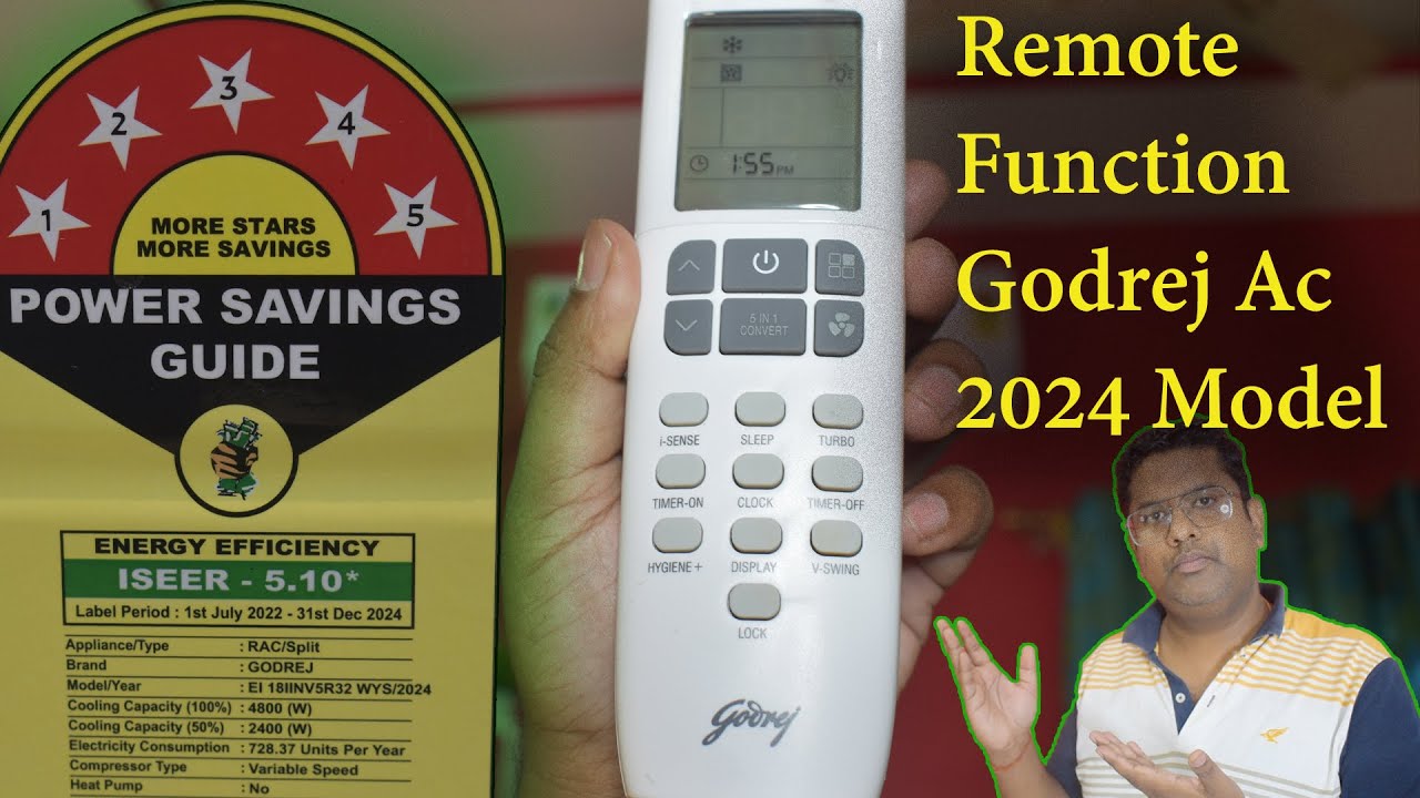 Godrej Ac 1 5 Ton 5 Star 2024 Model Full Remote Function Godrej godrej-ac-1-5-ton-5-star-2024-model-full-remote-function-godrej