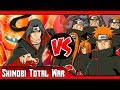 Itachi VS Pain | ¿Quién ganaría? (Sharingan VS Rinnegan) | SHINOBI TOTAL WAR