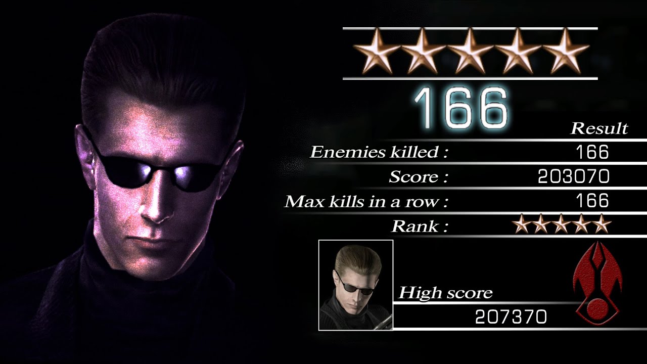 RESIDENT EVIL 4 Ultra HD Mod  ► Mercenaries WESKER  ► 166 COMBO