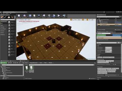 [UE4] Dungeon Generator V2