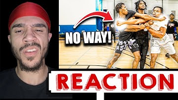 Reacting to We Had To BREAK THEM UP In This 1v1... *CRAZY ENDING*