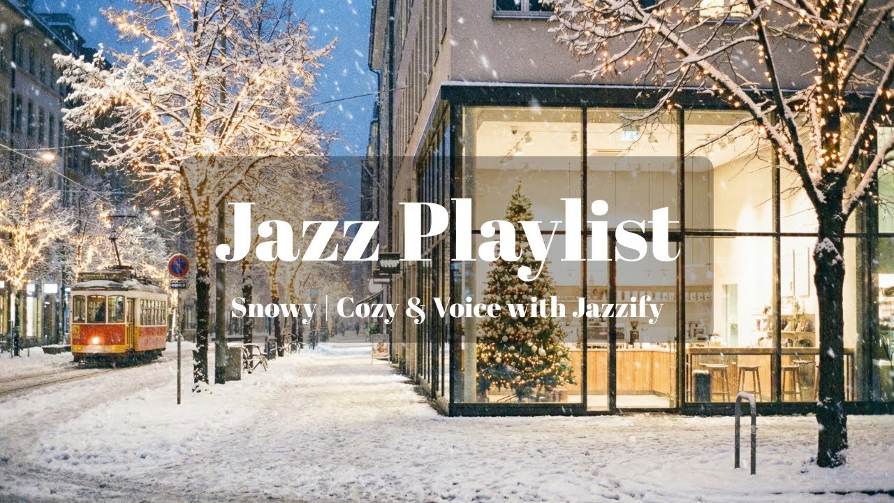 ❄️Melting Away Your Day: Soft Jazz for Pure Relaxation Vol.1 | 눈 내리는 겨울 밤, 불빛 가득한 거리의 낭만