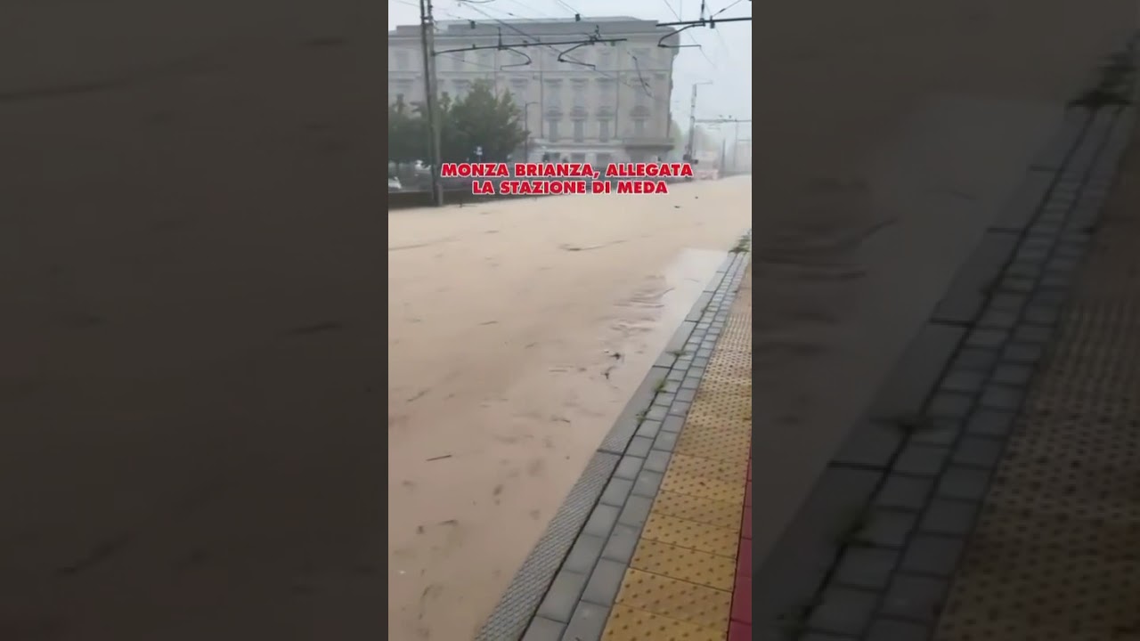 Monza e Brianza allegata ,la stazione di meda 