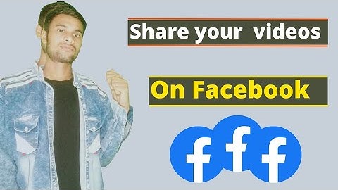 How to share your YouTube videos on Facebook with full Thumbnail
