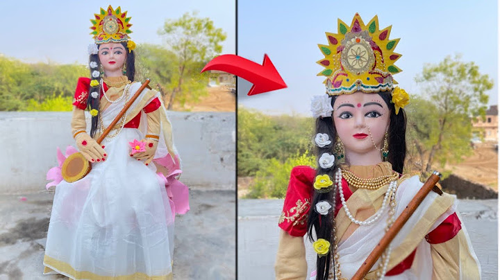 Indian Traditional Rituals || Hindu Deity || Saraswati || Jai Saraswati Mata