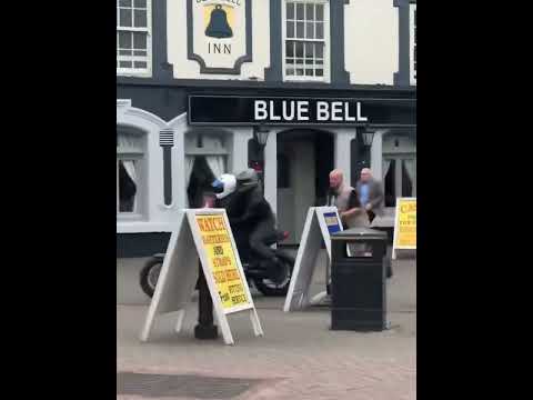 Bikers try to rob Derbyshire cash for gold shop