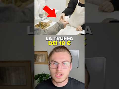 Video LA TRUFFA DEI 10 EURO COME FUNZIONA E COME NON CASCARCI #money #curiosità #scam