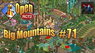 Lets Play OpenRCT2 (Big Mountains) - Ep. 71: SINGLE GIGA COASTER @matsku84