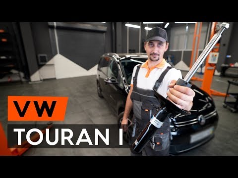 Kako zamenjati sprednji blažilnik na VW TOURAN 1 (1T3) [VODIČ AUTODOC]