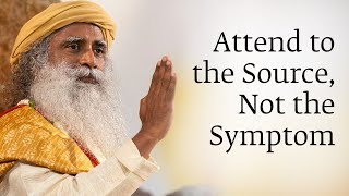 Attend to the Source, Not the Symptom | Sadhguru