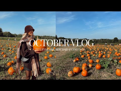 OCTOBER VLOG! TULLEYS FARM, PINK HAIR, GIRL DAYS & AN EXCITING ANNOUNCEMENT! WEEKLY VLOG India Moon