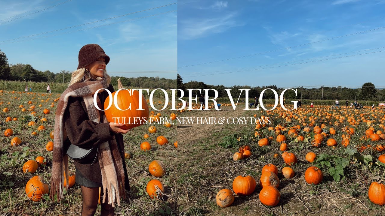 ОКТЯБРЬСКИЙ ВЛОГ! ФЕРМА ТУЛЛИ, РОЗОВЫЕ ВОЛОСЫ, ДЕВОЧКИ И ВОЛНУЮЩЕЕ ОБЪЯВЛЕНИЕ! ЕЖЕНЕДЕЛЬНЫЙ ВЛОГ ...
