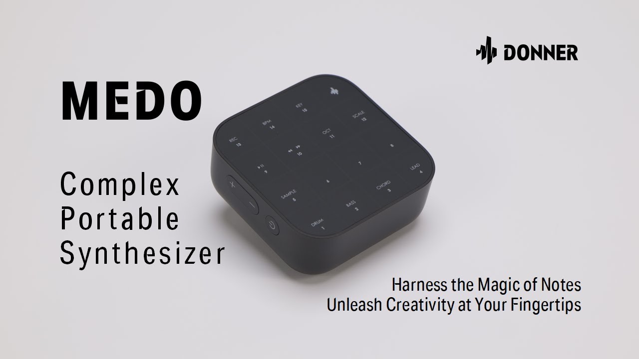 DONNER MEDO I Harness the Magic of Notes, Unleash Creativity at Your Fingertips I Donner Spotlight