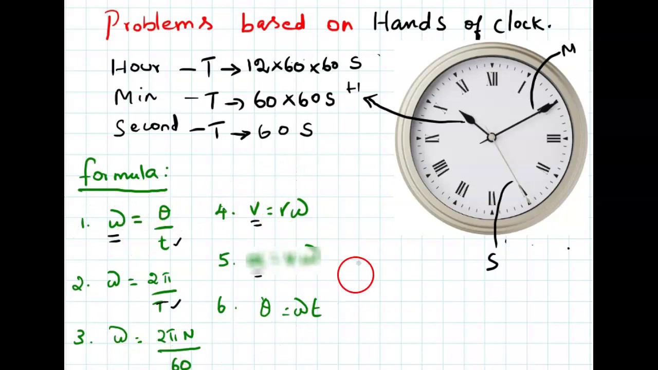 Problems based on angular velocity accleration video 3 youtube