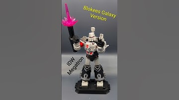 3 Minute Reviews #transformers #blokees #galaxyversion #vol6 #autobots #decepticons #megatron