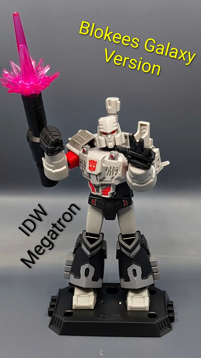 3 Minute Reviews #transformers #blokees #galaxyversion #vol6 #autobots #decepticons #megatron