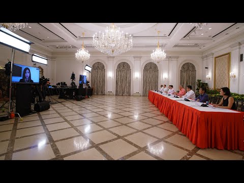 Thumbnail for Q&A segment at the Virtual Press Conference on Cabinet and Other Appointments