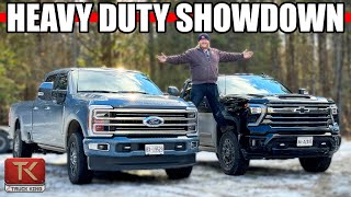Which HD Truck is Best? 2024 Chevy Silverado 2500 High Country vs Ford F250 Limited Diesel