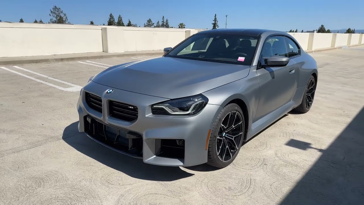 The Frozen Pure Grey 2024 M2 with Carbon Package | 4K - YouTube