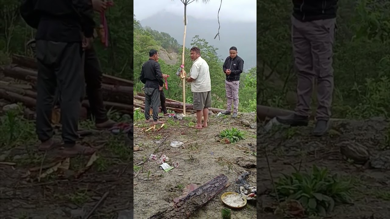 Death Anniversary Prayer, Rahung Village.
