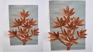 Handmade wall hanging craft idea💡/ diy wall decor craft idea/ easy to make a beautiful wall hanging