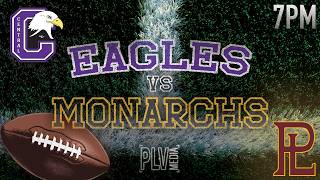 Papillion La-Vista Monarchs vs Omaha Central Eagles Varsity Football 10/9