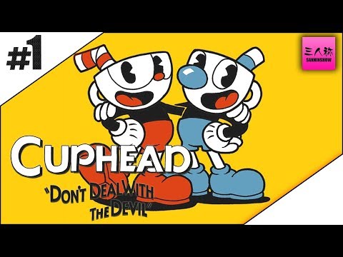 #1【生放送】ドンピシャ,ぺちゃんこのCuphead(カップヘッド)【三人称】