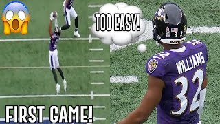 Marcus Williams made an IMMEDIATE IMPACT...🔥 Ravens vs Jets Week 1 Highlights