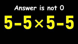 This Simple Math Question Stumps Everyone! Wealth