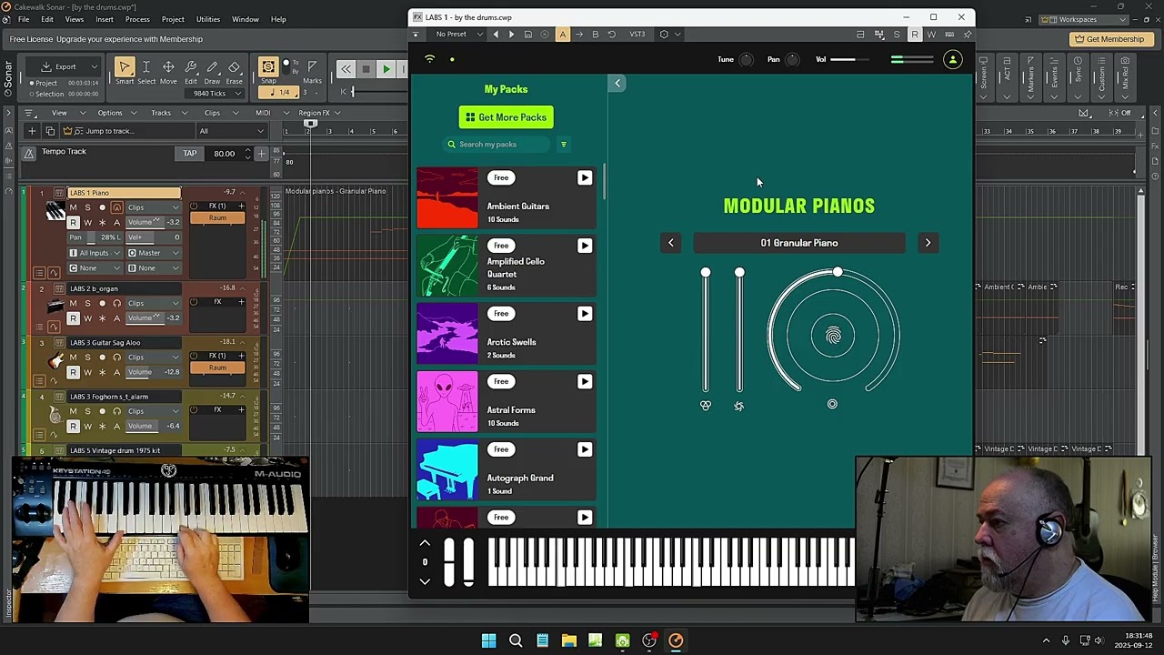 Creates music or something similar only using LABS