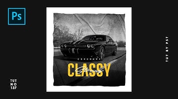 How to Create Classy Vintage Cover Art Design - Photoshop Tutorials