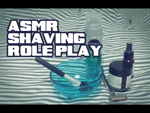 ASMR 1인칭 시점 면도 롤플레이 Shaving Roleplay 면도해드릴게요 (Binarual)