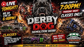 HOOKSTOWN DEMOLITION DERBY CARNAGE STARTS NOW! 🔥 LIVE 6:40 PM!
🚨🚨🚨 WE’RE GOING LIVE AT 6:40 PM!!! 🚨🚨🚨
🐶💥 DERBY DOG IS READY TO UNLEASH HELL AT HOOKSTOWN! 💥🐶
The cars are lined up. 🔥
The drivers are ready. 🏁
The inspections are happening. 🔧
The engines are getting fired up. 🚗💨
AND NOW… IT’S ALMOST TIME TO GET IN THE ARENA! 💀💥
📡 JOIN ME LIVE — HORIZONTAL LIVE STREAM STARTING AT 6:40 PM!
🎥 TRAVELING FOR EVENTS is bringing you the action as we get ready for the 7:00 PM DEMOLITION DERBY!
🚨 IF YOU’RE AT THE HOOKSTOWN FAIR — GET DOWN TO THE DERBY! 🚨
💥 CRASHES
💥 SMASHES
💥 ROARING ENGINES
💥 TWISTED METAL
💥 DEMOLITION DERBY MAYHEM
🐶🔥 DERBY DOG IS OFF THE LEASH!
GET IN HERE. SHARE THIS STREAM. TAG YOUR DERBY PEOPLE.
🏁 6:40 PM — WE GO LIVE.
💥 7:00 PM — THE CARNAGE BEGINS.
🚨 DON’T MISS IT!!! 🚨🐶💥🔥💀
#derbydog #demolitionderby #hookstownfair #hookstownpa #demolitionderby2026 #demolitionderbylive #demolitionderbylife #derby #crashandsmash #carnage #derbycars #fairseason #ohioderby #travelingforevents #demolitionderbyfans HOOKSTOWN DEMOLITION DERBY CARNAGE STARTS NOW! 🔥 LIVE 6:40 PM!