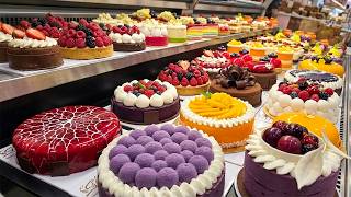 Inside a Busy Bakery Making Incredible Chocolate & Cream Desserts | Satisfying Process