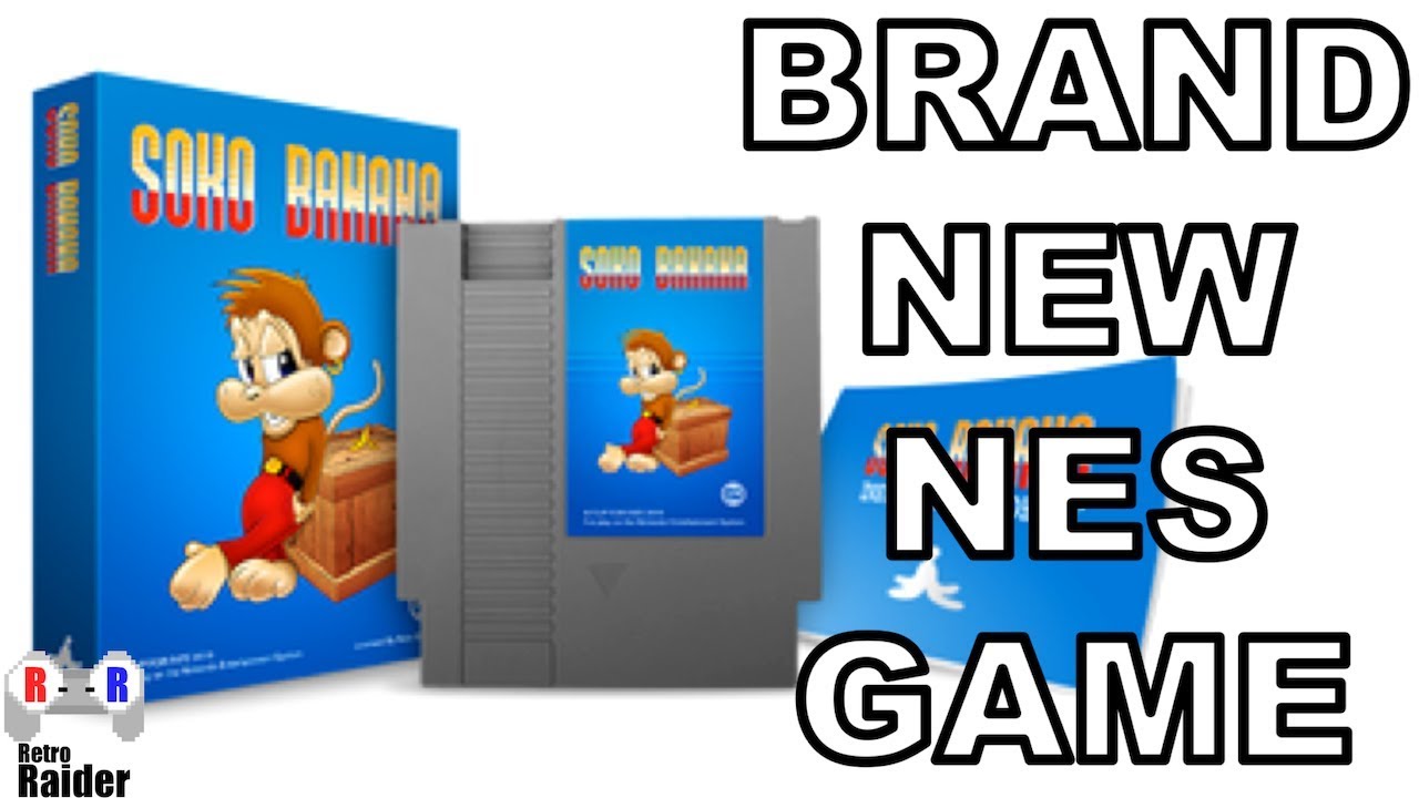 Soko Banana Brand New NES HOMEBREW GAME Retro Raider YouTube