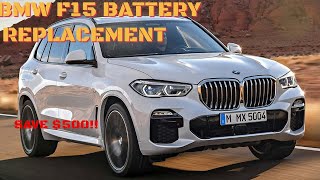 BMW X5 F15 Battery Replacement
