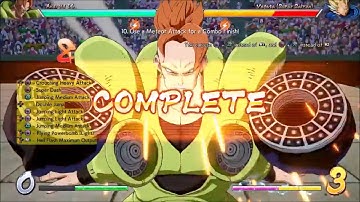 Android 16 All Combo Challenges
