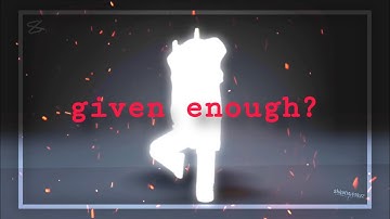 Haven’t I Given Enough? || Roblox Edit