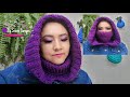 💜Cuello con GORRO tipo capucha 💜{crochet}