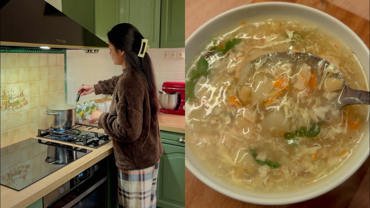 ស៊ុបសាច់ក្តាមទំពាំងបារាំង