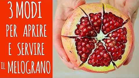 Come consumare una melagrana?