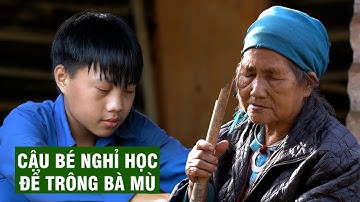 Đáng Thương Cậu Bé Phải Bỏ Học Để Chăm Bà Nội Mù | Người Đặc Biệt