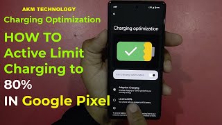 How to Increase Battery Performance in Google Pixel | Limit Charging to 80% for Enhance Battery Life