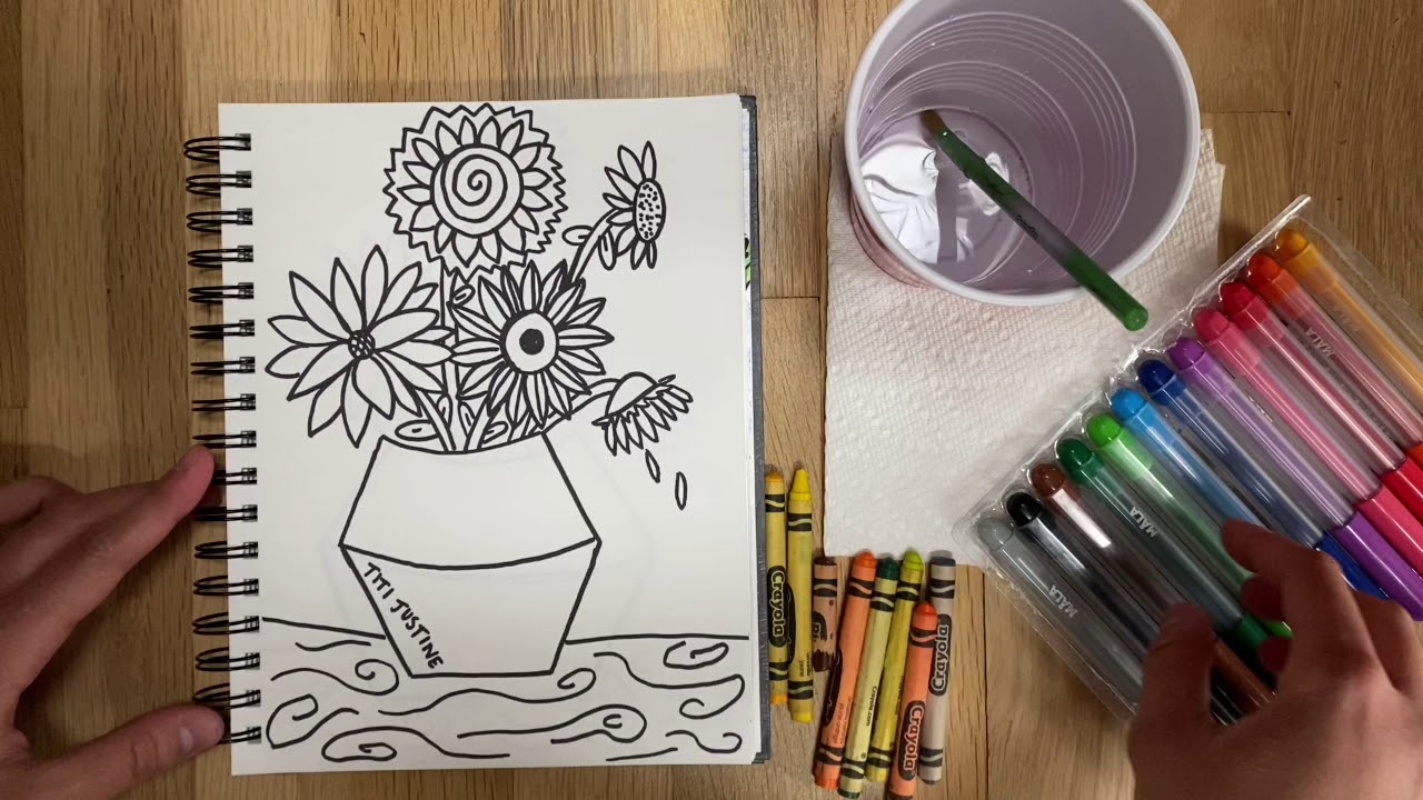 Van Gogh Sunflowers YouTube