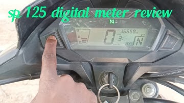 honda sp 125 digital meter review in tamil |sp 125 digital meter details|change time in honda sp 125