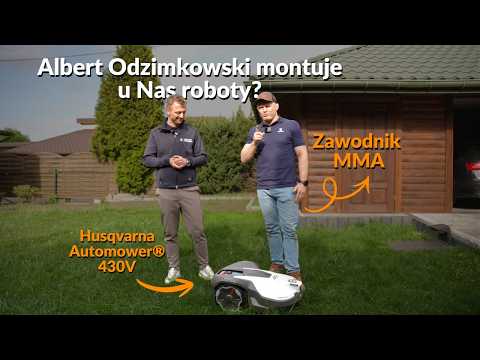 Installing the Husqvarna Automower 430V wireless robotic lawn mower - step by step