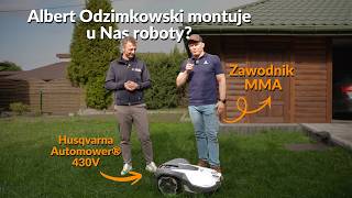 Montaż bezprzewodowego robota koszącego Husqvarna Automower 430V - krok po kroku