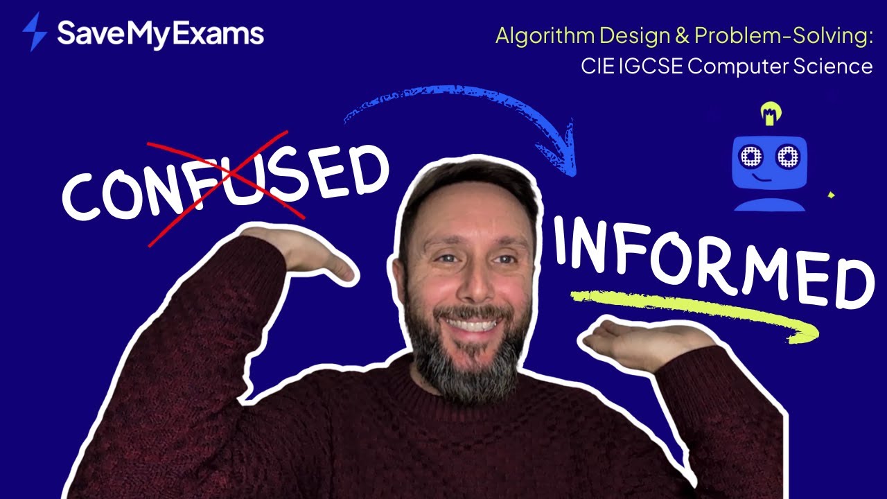 Algorithm Design & Problem-Solving: CIE IGCSE Computer Science - YouTube