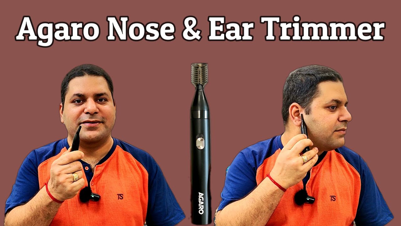 AGARO Nose , Ear Hair & Eyebrow Trimming | Face Grooming For Men & Women