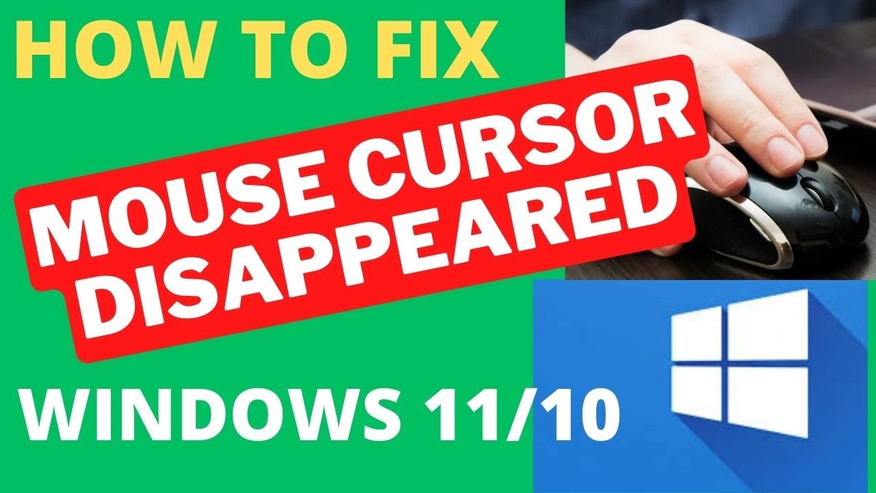 Mouse cursor disappeared frequently in Windows 11 / 10 Fixed YouTube